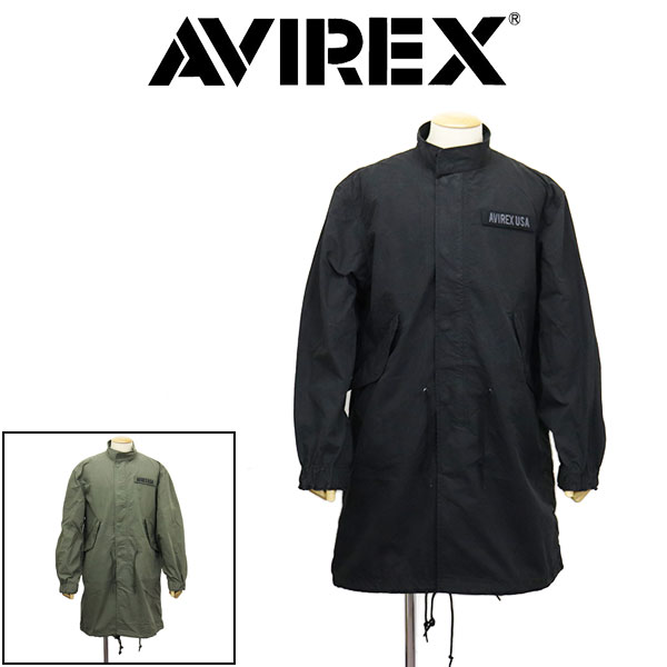 正規取扱店 AVIREX (アヴィレックス) 3952015 TYPE タイプ M-65 FIELD COAT フィールドコート 全2色