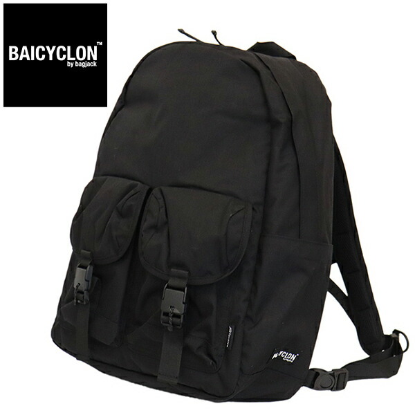 正規取扱店 BAICYCLON by bagjack (バイシクロンバイバッグジャック) BCL-37 BACKPACK バックパック リュックサック BLACK BCBJ003