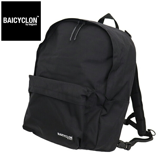 正規取扱店 BAICYCLON by bagjack (バイシクロンバイバッグジャック) CL-01 DAYPACK デイパック リュックサック BLACK BCBJ007