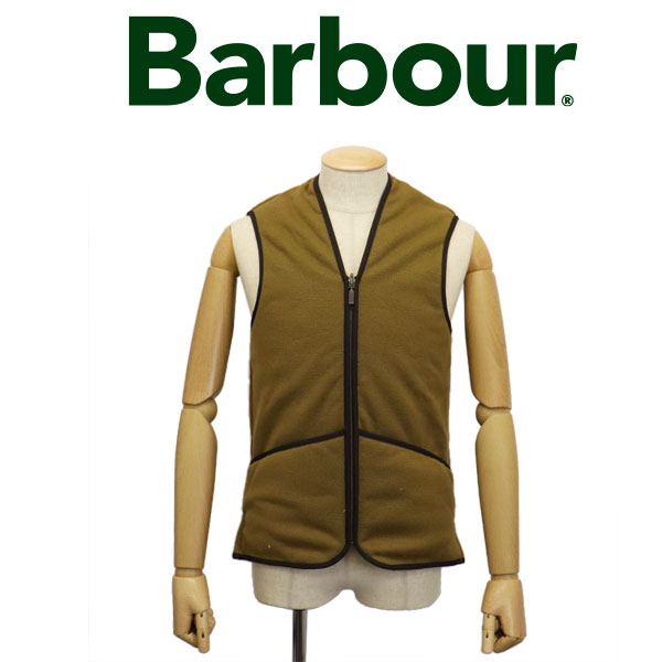 正規取扱店 BARBOUR (バブアー バブワー) 2957001 MLI0004 39870 WARM PILE WAISTCOAT ZIP IN LINER ウォームパイルウェストコート ジップインライナー BR31 50(55)BROWN BBR019 コート・ジャケット-メンズファッション