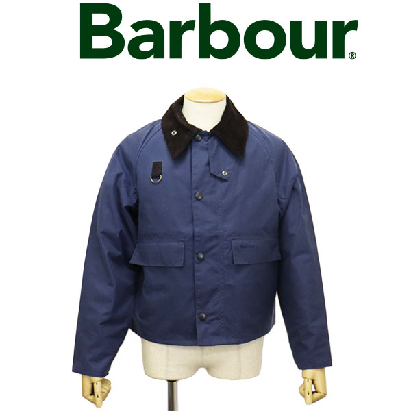 正規取扱店 BARBOUR (バブアー バブワー) MWX1212 SPEY WAX スペイ ワックスジャケット WASHED COBALT 081(LBLU) BBR057|BOOTSMAN 店