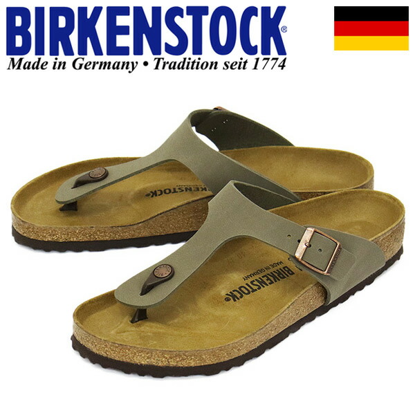 正規取扱店 BIRKENSTOCK ビルケンシュトック 0043391 GIZEH ギゼ サンダル STONE レギュラー幅 BI195 超美品の