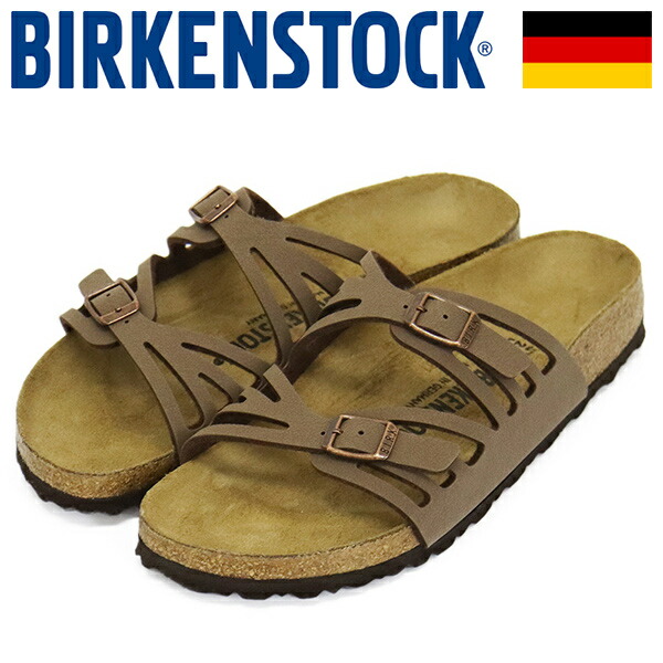 定まり取りまわし店 BIRKENSTOCK (ビルケンシュトック) 1000605 GRANADA グラナダ ビルコフローヌバックサンダル MOCCA ナロー BI544