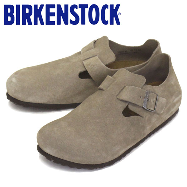 正規取扱店 BIRKENSTOCK (ビルケンシュトック) 1010503 LONDON ロンドン スウェードレザー レギュラー幅 TAUPE BI142