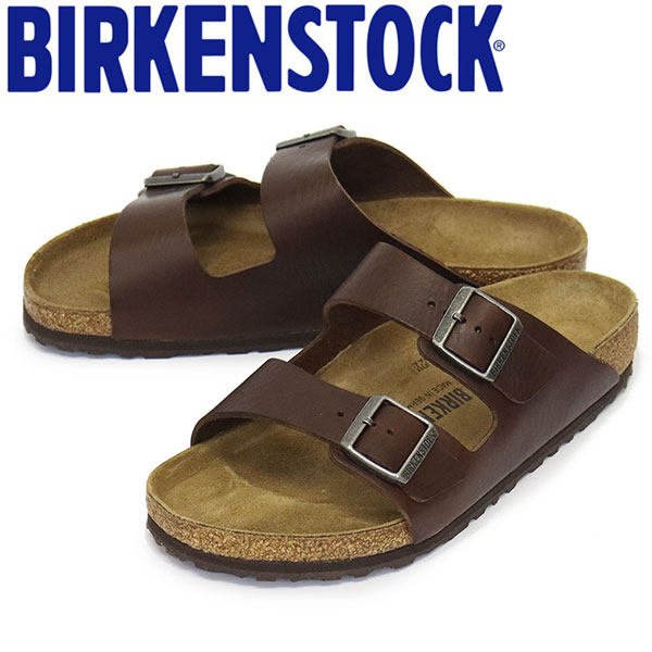 正規取扱店 BIRKENSTOCK (ビルケンシュトック) 1023117 Arizona BS アリゾナ グリップ レザーサンダル VT.WD.ROAST レギュラー幅 BI241|BOOTSMAN 店