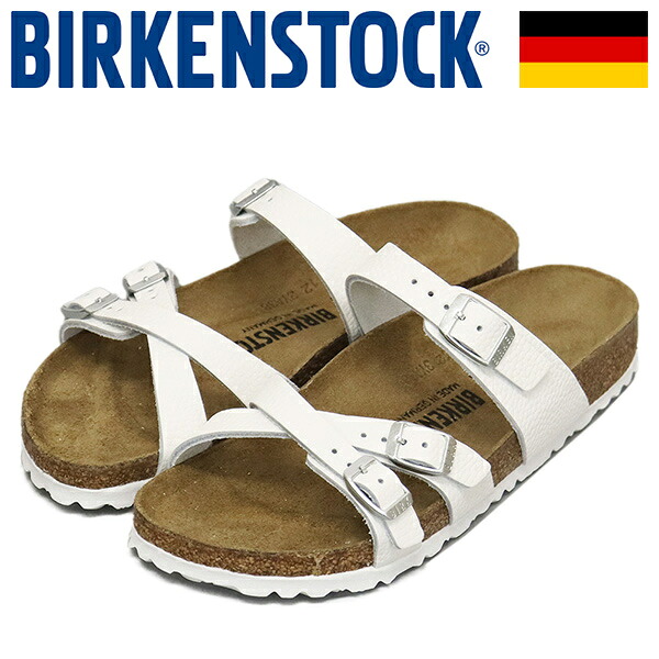 正規取扱店 BIRKENSTOCK (ビルケンシュトック) 1024422 FRANCA フランカ オイルドレザーサンダル WHITE ナロー幅 BI321