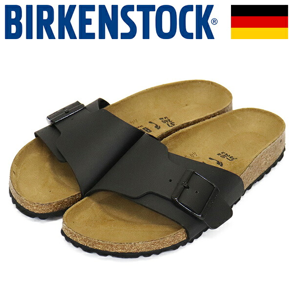 正規取扱店 BIRKENSTOCK (ビルケンシュトック) 1026473 CATALINA BS カタリーナ ビルコフローサンダル BLACK ナロー幅 BI327