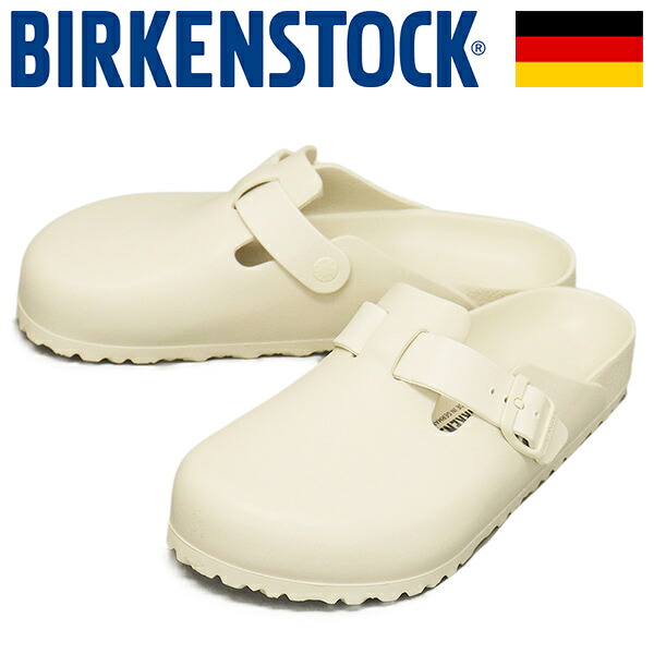 正規取扱店 BIRKENSTOCK (ビルケンシュトック) 1027381 BOSTON ボストン EVAサンダル EGGSHELL レギュラー幅 BI414|BOOTSMAN 店