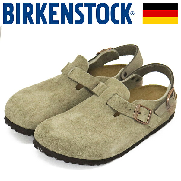 正規取扱店 BIRKENSTOCK (ビルケンシュトック) 1028323 TOKIO トキオ スエードレザーサンダル TAUPE ナロー幅 BI368