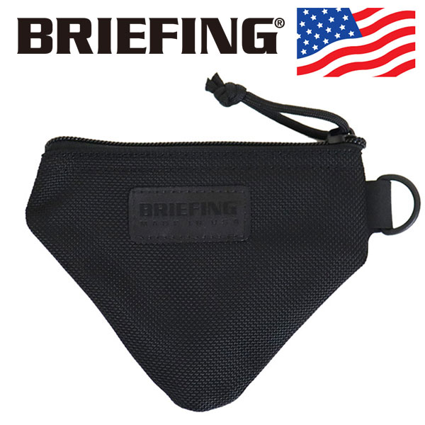 トップ 正規取扱店 BRIEFING ブリーフィング BRA221A29 DELTA POUCH デルタポーチ 010BLACK BR582  whitesforracialequity.org