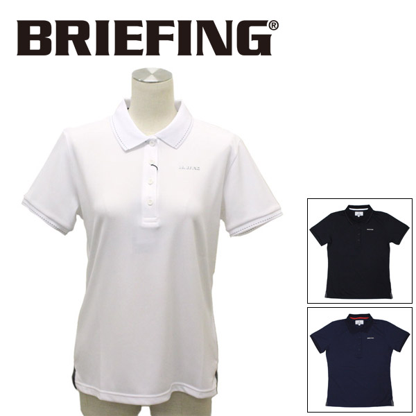 sale セール 正規取扱店 BRIEFING (ブリーフィング) BRG201W17 WS COOLMAX BASIC POLO クールマックス ベーシック ポロシャツ レディース BR506 全3色