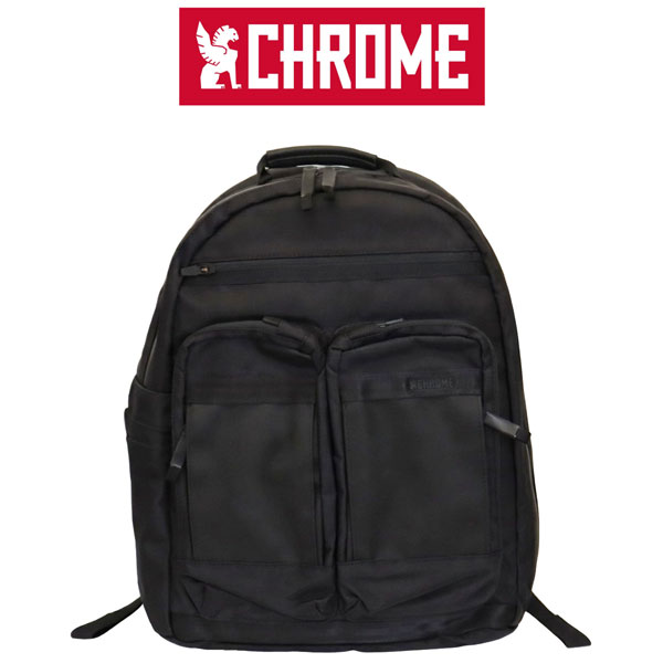 正規取扱店 CHROME (クローム クロム) BJ019BK AXCEL DAYPACK MD アクセル デイパック ミディアム バックパック BLACK CH389