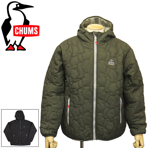 正規取扱店 CHUMS (チャムス) CH14-1415 Booby Stitch Padded Hoodie レディース ブービーステッチパテッドフーディ CMS164 全2色