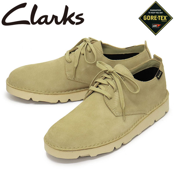 正規取扱店 Clarks (クラークス) 26182700 DSRT London GTX デザートロンドン メンズシューズ Maple Suede CL148