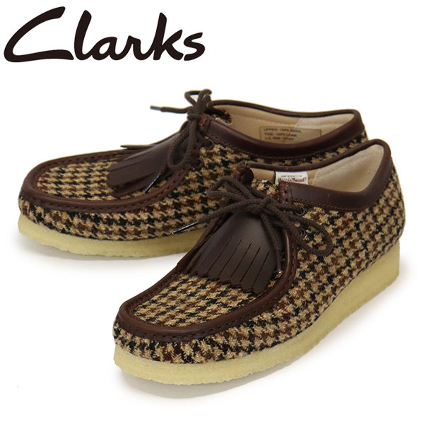 正規取扱店 Clarks (クラークス) 26182791 Wallabee ワラビー メンズシューズ Brown Tweed Comb CL149 22,275円