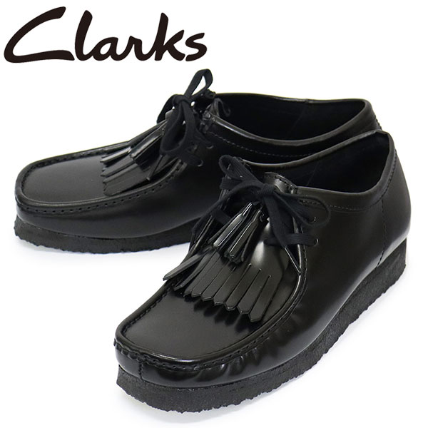 clarksワラビー Wallabee / メンズ ワラビー（ブラックレザー） -Clarks (クラークス