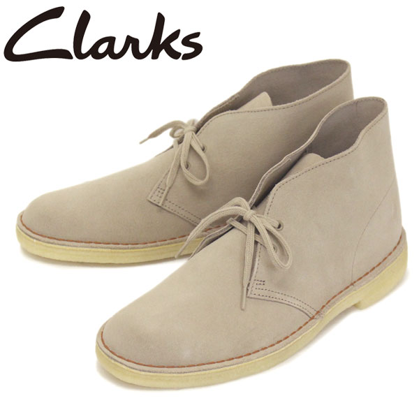 clarks sand suede