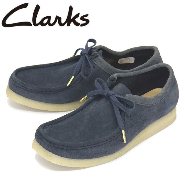 楽天市場】CLARKS WALLABEE LOW Wu Tang Clan NAVY MULTI 47057