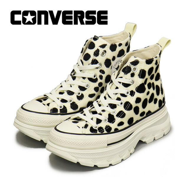 正規取扱店 CONVERSE (コンバース) 31310231 オールスター R トレックウェーブ アニマルファー HI ダルメシアン CV103｜BOOTSMAN 店 11,396円