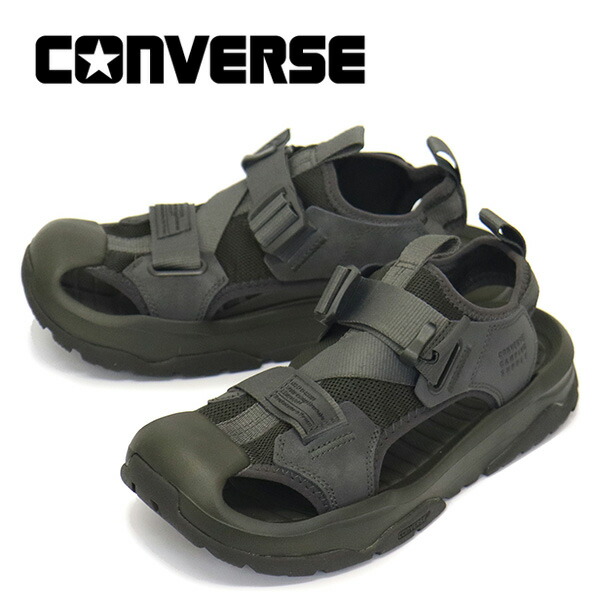 置き目取りまわし店 CONVERSE (コンバース) 34201301 MSD CP サンダル 黒鉛 CV064