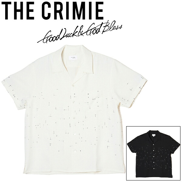 正規取扱店 THE CRIMIE (クライミー) TAILORED ORIGINAL KASURI GRAPHIC S/S SHIRT EASY CARE テイラード半袖シャツ 全2色 CR010｜BOOTSMAN 店