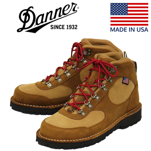 正規取扱店 DANNER (ダナー) 60430 CASCADE CREST カスケードクレスト 5 レザーブーツ BROWNxRED アメリカ製