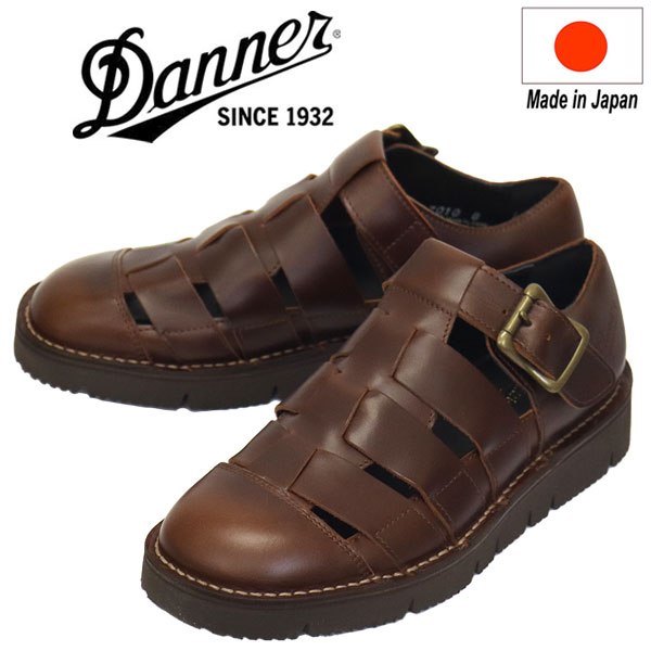 正規取扱店DANNER(ダナー)D217010PittockGurukhaFlexピトックグルカフレックスレザーシューズBrown日本製