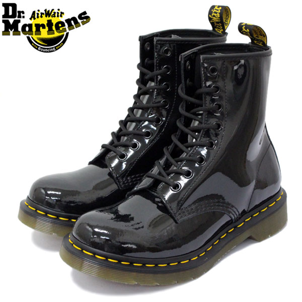 dr martens 1460 black patent lamper