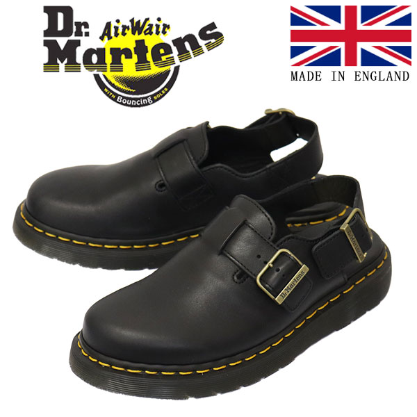 Dr. Martens 黒 サボ・クロッグサンダル　カールソン・ジョージ Dr.Martens ドクターマーチン レディース メンズ サンダル