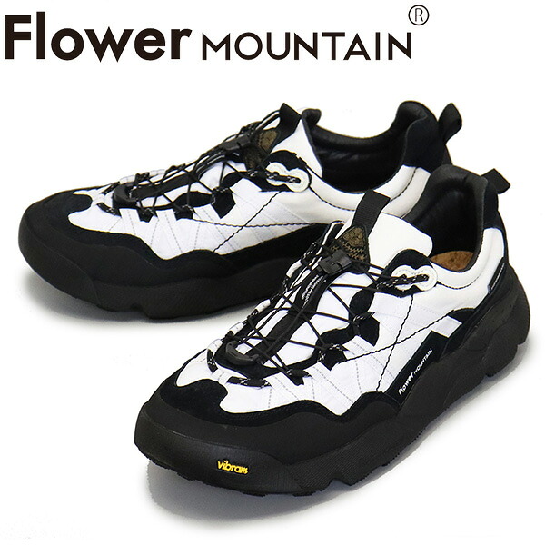 正規取扱店 Flower MOUNTAIN(フラワーマウンテン) FM100010 IWANO2 スニーカー White/Black FM054｜BOOTSMAN 店