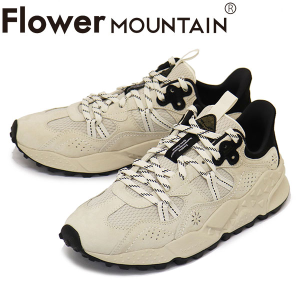 正規取扱店 Flower MOUNTAIN(フラワーマウンテン) FM101010 TIGER HILL スニーカー Ivory FM028｜BOOTSMAN 店