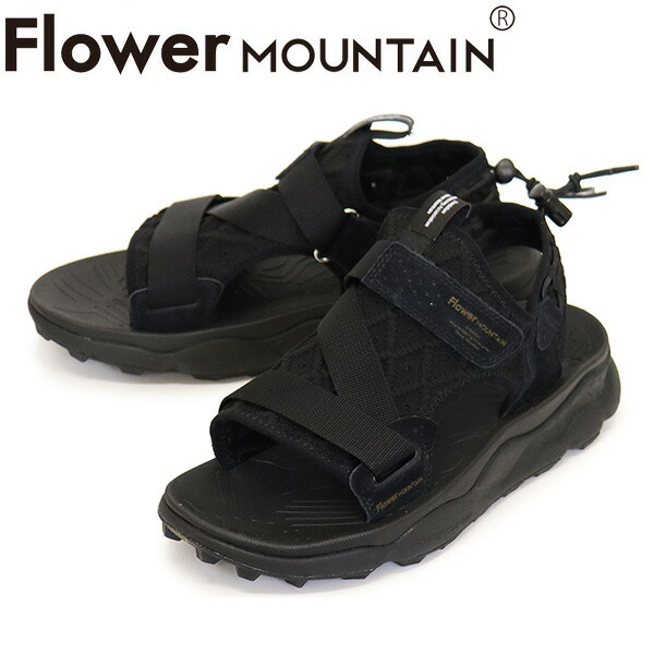 置き目取りまわし店 Flower MOUNTAIN(御花牟礼) FM30087 NAZCA サンダル Diamond black FM078
