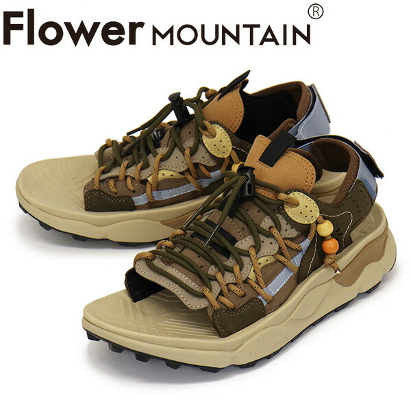 置き目取りまわし店 Flower MOUNTAIN(御花牟礼) FM97018 PUMA PUNKU サンダル Burnt umber/Brown FM082