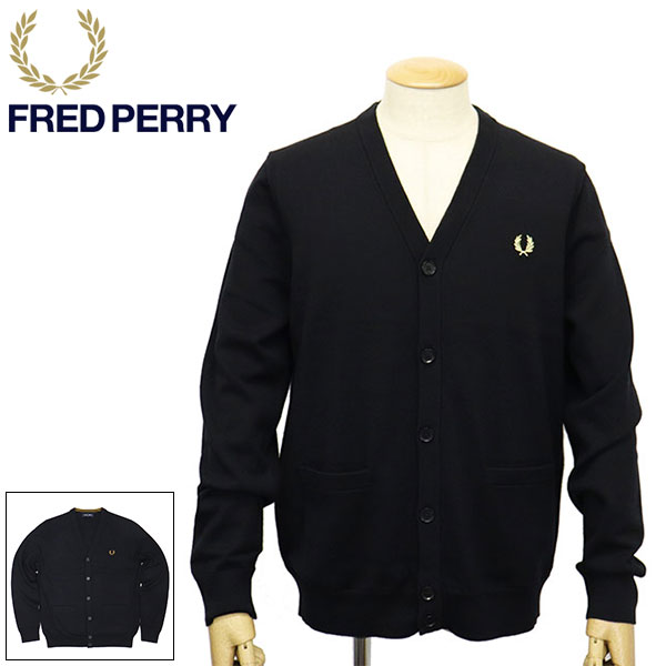 正規取扱店 FRED PERRY (フレッドペリー) K9551 Classic Cardigan クラシックカーディガン FP521｜BOOTSMAN 店