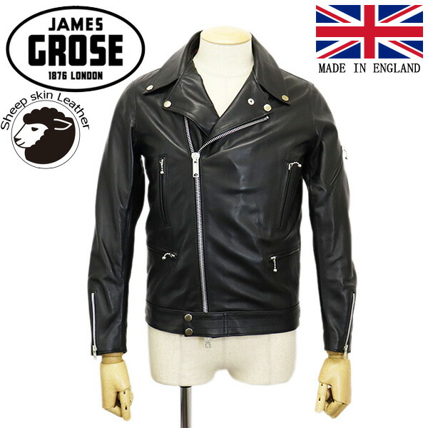 楽天市場】正規取扱店 666 LEATHER WEAR LJM-1TFTW タイトフィット ツイントラック U.K. サイドベルト ライダースジャケット  日本製 BLACK : BOOTSMAN 楽天市場店