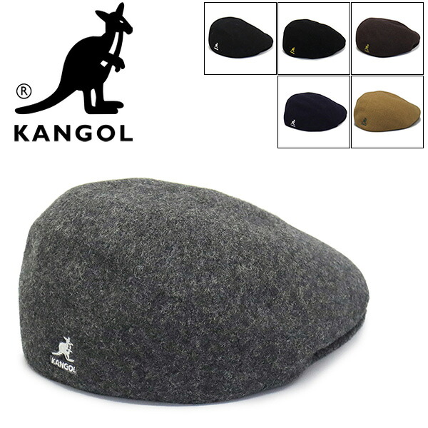 正規取扱店 KANGOL (カンゴール) 169002 Seamless Wool 507 シームレス ウールハンチング キャップ KGL021 全6色