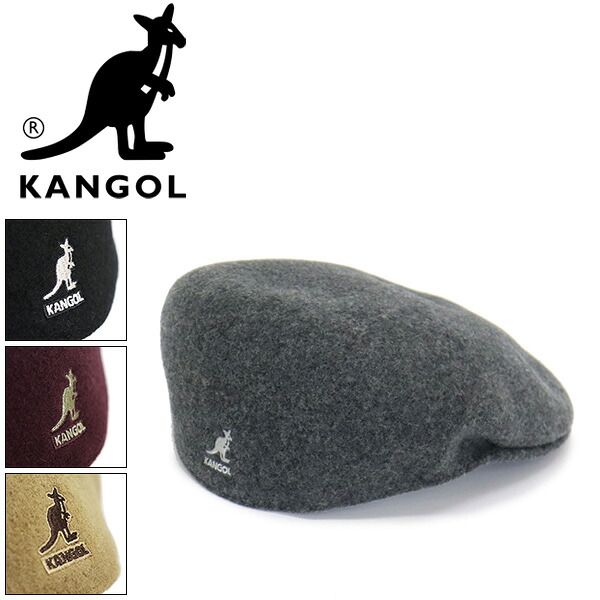 正規取扱店 KANGOL (カンゴール) 253069600 WOOL 504 ウール ハンチング キャップ KGL052