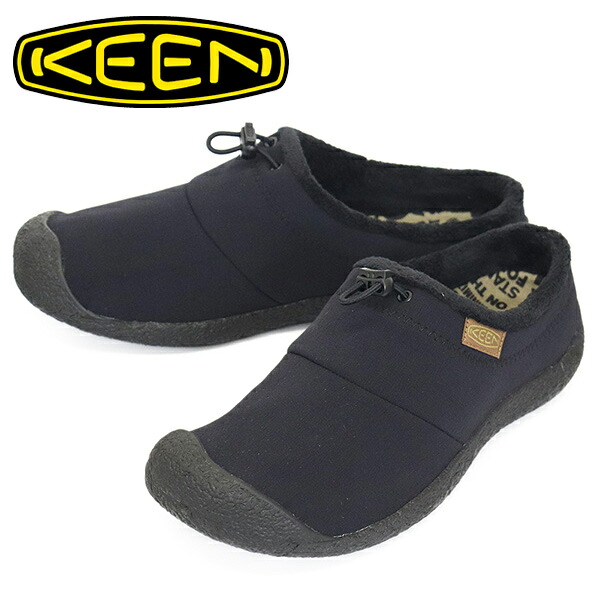 正規取扱店 KEEN (キーン) 1029441 Men's HOWSER III SLIDE ハウザー スリー スライド スリッポン BLACKxBLACK RECYCLED KN787｜BOOTSMAN 店