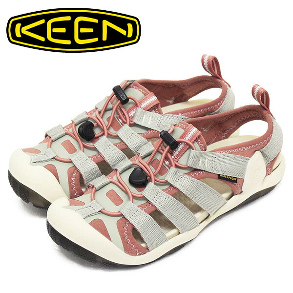 定め事取りまわし店 KEEN (キーン) 1024973 Women\u0027s CLEARWATER II CNX せつ然たるお水 ツー シーエヌエックス サンダル レディース DESERT SAGExBRICK DUST KN551