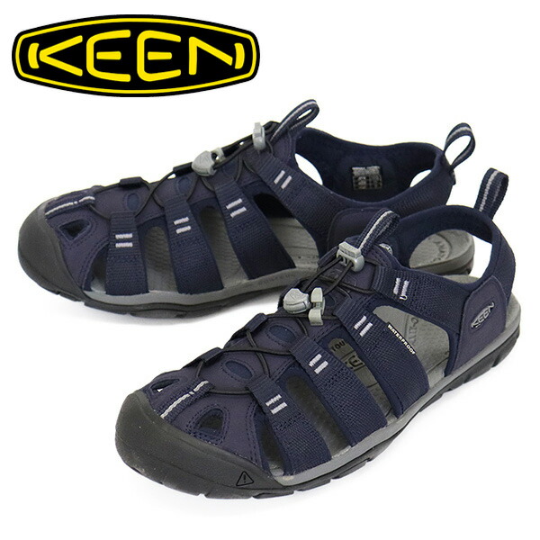 正規取扱店 KEEN (キーン) 1027407 Men's CLEARWATER CNX クリアウォーター シーエヌエックス サンダル SKY CAPTAINxBLACK KN694