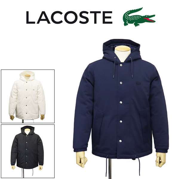 正規取扱店 LACOSTE (ラコステ) BH021J 耐水透湿 ピケダウンジャケット 全3色 LC399