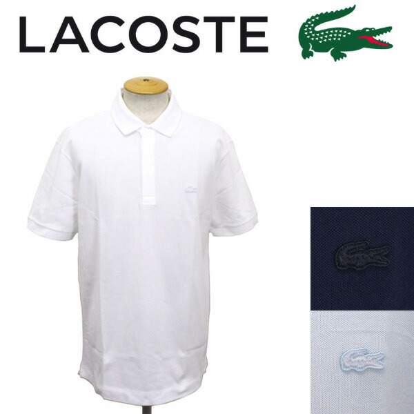 正規取扱店 LACOSTE (ラコステ) PH5522 PIQUE STRETCH レギュラーフィット ポロシャツ 全3色 LC111