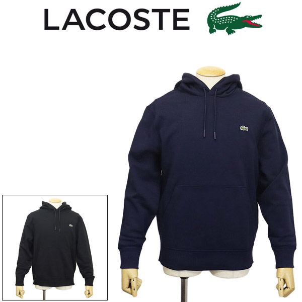 正規取扱店 LACOSTE (ラコステ) SH6925 プレミアムスウェットフーディー 166ネイビー LC380