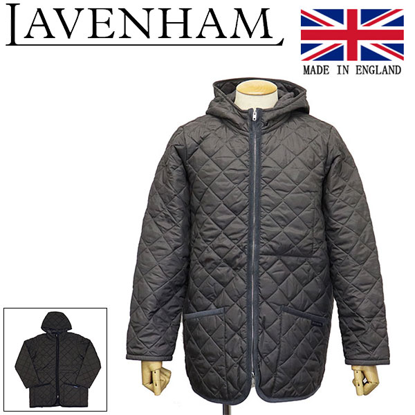 正規取扱店 LAVENHAM (ラベンハム) LV12005 ZIPPED CRAYDON MENS ジップド クレイドン メンズ キルティングジャケット イギリス製 LH025