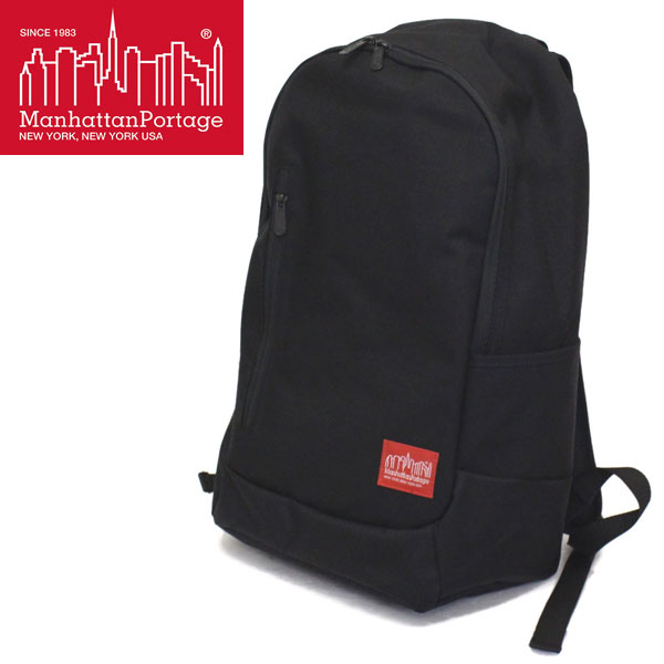 置き目取りまわし店 ManhattanPortage (マンハッタンポーテージ) 1270 INTREPID BACKPACK うしろ側風呂敷き包み BLACK MP008