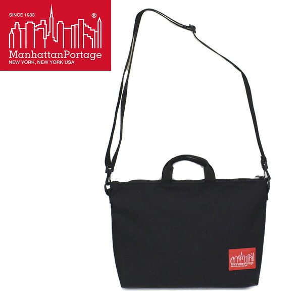 正規取扱店 ManhattanPortage (マンハッタンポーテージ) 1340 HELMSLEY BAG トートバッグ BLACK MP040|BOOTSMAN 店