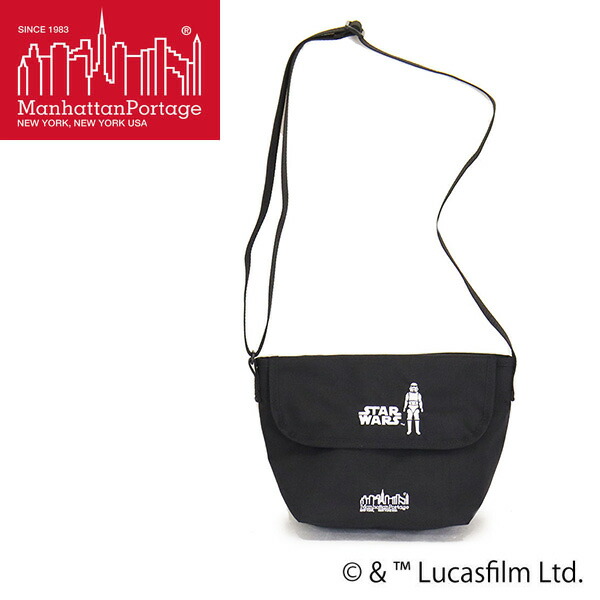 正規取扱店 ManhattanPortage (マンハッタンポーテージ) MP1603BPDMGNTSTW25 (XXS) BP W/D MGT 2025 STAR WARS メッセンジャーバッグ MP068｜BOOTSMAN 店