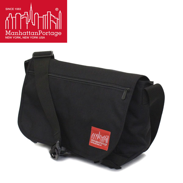 正規取扱店 ManhattanPortage (マンハッタンポーテージ) 1642 QUICK-RELEASE MESSENGER BAG メッセンジャーバッグ BLACK MP016|BOOTSMAN 店