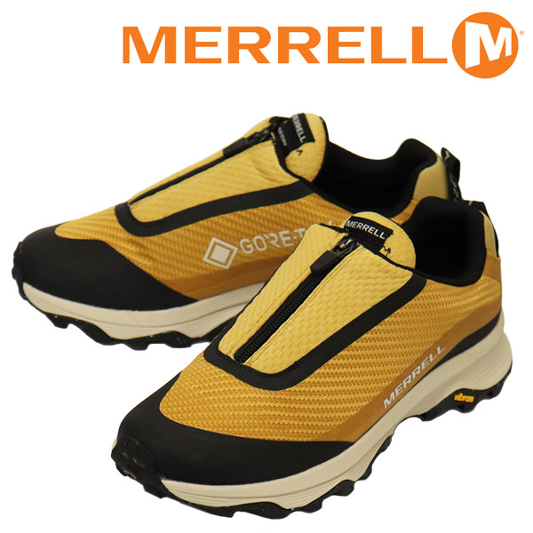 【百貨店SALE】】 定まり取りまわし店 MERRELL (メレル) J067707 MOAB SPEED STORM MOC GORE-TEX モアブ 機敏さ 狂飆 モック ゴアテックス シューズ OLD GOLD MRL108