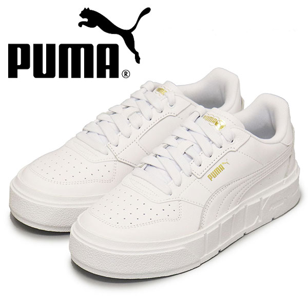 送料関税無料 Puma プーマ Cali レザー ホワイト スニーカー プーマ PUMA ウィメンズ プーマ CALI コート レザー スニーカー